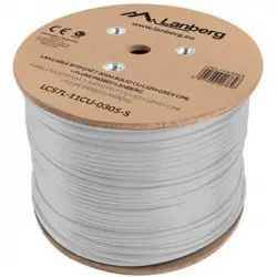 Lanberg Bobina de Cable LAN SFTP CAT.7 Fluke Passed 305m Gris