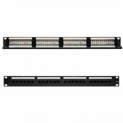 Nanocable 10.21.3124 Panel de Parcheo 24 Puertos RJ-45 Cat 6 UTP