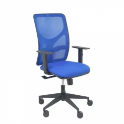 Piqueras y Crespo Motilla Silla Malla Azul Asiento Bali Azul Brazo Regulable