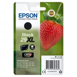 Cartucho de Tinta Original Epson Strawberry 29XL Claria Home Negro
