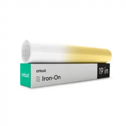 Cricut Iron-On Plancha Cambia de Color Activada por UV Blanca/Amarilla