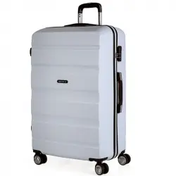 Itaca Elba Maleta Abs Grande, Color Blanco