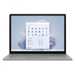 Microsoft Surface Laptop 5 Platino Intel Evo Core i7-1255U/8GB/256GB SSD/15" Táctil