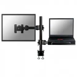 NewStar Soporte Doble para Monitor/Portátil 10"/27" 100x100 Máx 10Kg