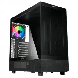 Abysm Gaming Danube Sava H400 Full Tower Doble Cristal Templado USB-C Negra