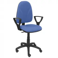 Piqueras y Crespo Algarra Bali Silla de Oficina con Brazos Fijos Azul Marino