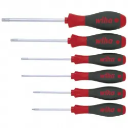 Wiha Torx MagicSpring Juego de Destornilladores SoftFinish 6 Piezas