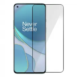 Avizar Protector Cristal Templado Negro para OnePlus 8T