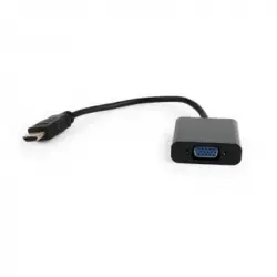 Cable HDMI a VGA sin Audio Negro