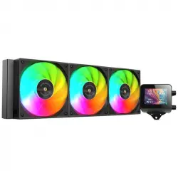 Mars Gaming ML-VISION360 Refrigeración Líquida AiO TDP 600W 3 Ventiladores ARGB Pantalla LCD Negro