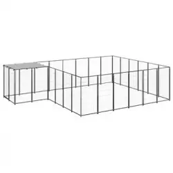 Perrera Negra 12,1 M² Acero