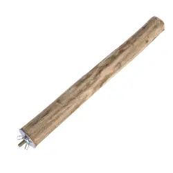 Percha de madera natural TIAKI - Talla M: 3 - 4 x 30 cm (Diám x L)
