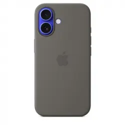 Apple Funda de Silicona con MagSafe Gris Piedra para iPhone 16