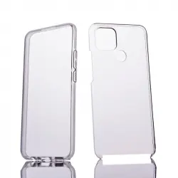 Max Power Digital Funda Doble Cara 360 Grados Silicona Transparente Para Oppo A15 / A15s