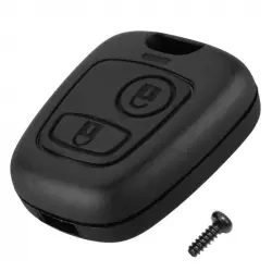 Ociodual Carcasa Llave Mando de 2 Botones sin Espadin para Citroen/Xsara/Berlingo/Saxo/Picasso