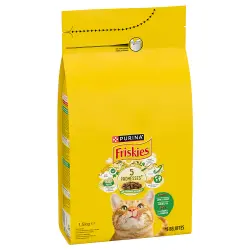 Purina Friskies Adult con conejo, pollo y verduras - 1,5 kg