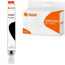 Pccom Essential Canon Cli551xl Cartucho Tinta Compatible Negro