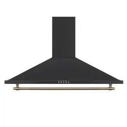 Vitrokitchen CD951R Campana Decorativa 90cm Negro