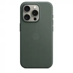 Apple Funda de Trenzado Fino con MagSafe Verde Perenne para iPhone 15 Pro