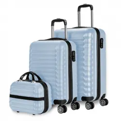 Numada Upfly Juego Maletas y Neceser 3pzs Azul