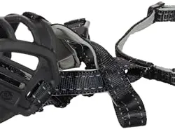 Bozal flexible de silicona para perros S