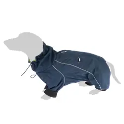 Abrigo largo TIAKI Smurff para perros - 30 cm aprox. de longitud dorsal