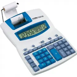 Ibico 1221X Calculadora Blanco/Azul