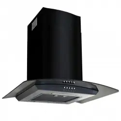 VidaXL Campana Decorativa 60cm D Negro