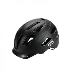 GES City Casco Negro Mate L