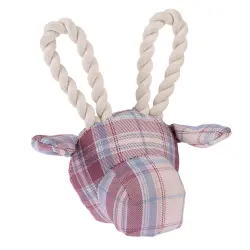 Jirafa TIAKI con cuerda juguete para perros - S: 18 x 11 x 16 cm (L x An x Al)