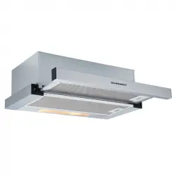 Schneider SCHT6620AX Campana Extraíble 60cm 600 M³/h 2 Velocidades Inoxidable