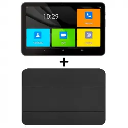 SPC Gravity 3 4G Senior Edition 10.35" 4/64GB Tablet para Mayores Negra + Funda