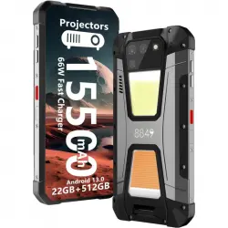 Unihertz 8849 Tank 2 con Proyector 12/256GB Negro Libre