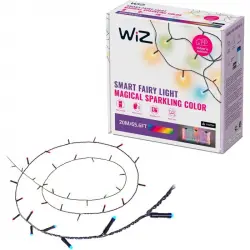 WiZ Guirnalda LED Inteligente RGBIC WiFi 160 Interior y Exterior 20m