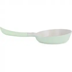 Create Pan Studio Sartén de Aluminio Fundido y Asa de Baquelita 24cm Verde Pastel