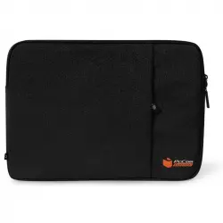 PcCom Essential Funda con Bolsillo Negra para Portátil 14"