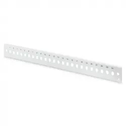 Digitus Panel Frontal Vertical 24 Puertos ST 1U Gris