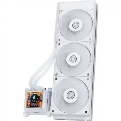 Lian-Li HydroShift LCD 360S Kit de Refrigeración Líquida 360mm con Pantalla LCD IPS 2.88" Blanca