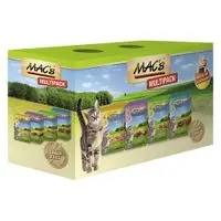 MAC's 12 x 100 g en sobres para gatos - Pack mixto - Con carne