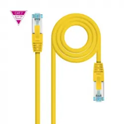 Original Cherry Cable de Red Ethernet Cat.7 Lszh Sftp Pimf Awg26 2m Amarillo