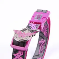 Collar Para Perros Wonder Woman Nylon Xxs-xs. Producto Oficial Dc Comics