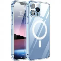Max Power Digital Funda Transparente Magnética Compatible MagSafe para Apple iPhone 16 Pro