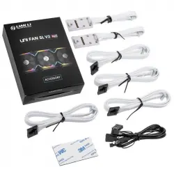 Lian-Li UNI HUB SLV2 Controlador de Ventiladores ARGB PWM Blanco