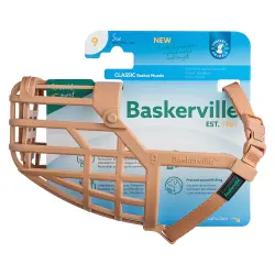 Bozal clásico Baskerville, beige - Talla 9