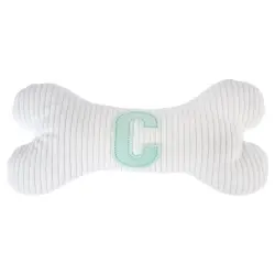Hueso de peluche TIAKI inicial C - 26 x 12 x 5,5 cm (L x An x Al)
