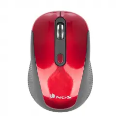 NGS Haze Ratón Inalámbrico 800/1600 DPI Rojo