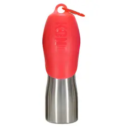 Botella KONG H2O de acero inoxidable - aprox. 740 ml (rojo)