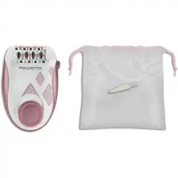 Rowenta Skin Spirit EP2900 Depiladora Eléctrica 24 Pinzas Blanca/Rosa