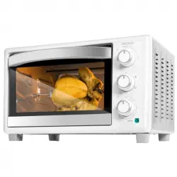 Cecotec Bake&Toast 3090 White Gyro Horno de Sobremesa 30L 1500W Blanco
