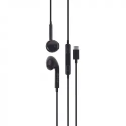 DCU Tecnologic Auriculares USB-C Negros